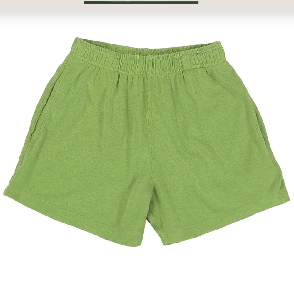 Jungmaven Hemp Sun Shorts in Matcha